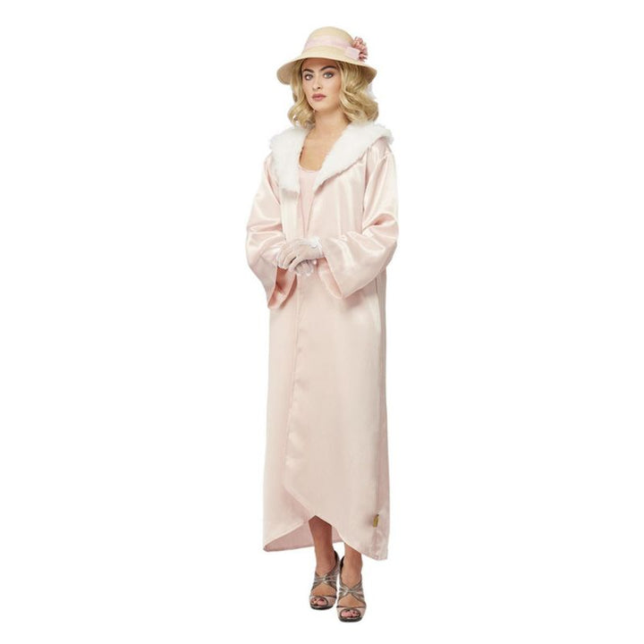 Peaky Blinders Grace Shelby Races Day Costume Adult Pink_1