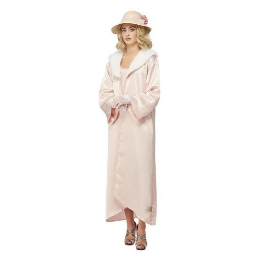 Peaky Blinders Grace Shelby Races Day Costume Adult Pink 1