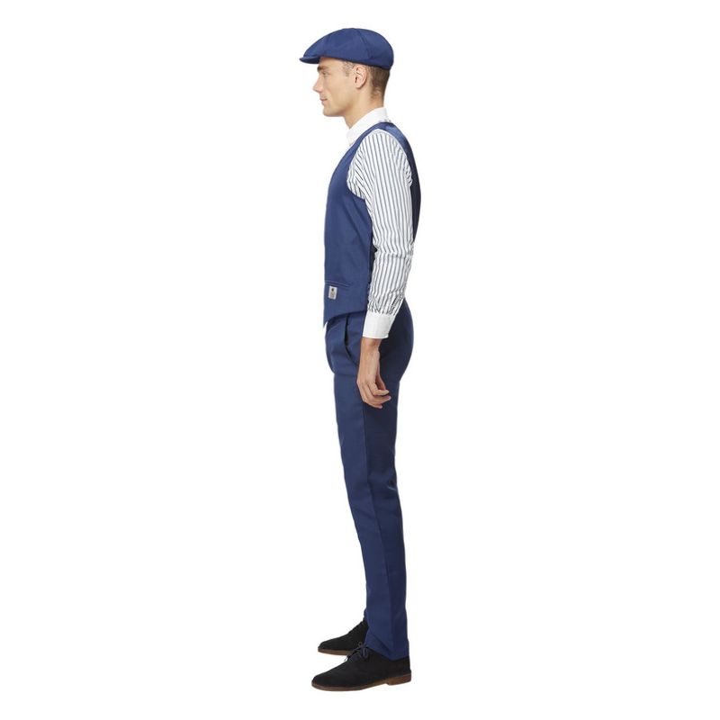 Peaky Blinders Shelby Costume Adult Blue 3