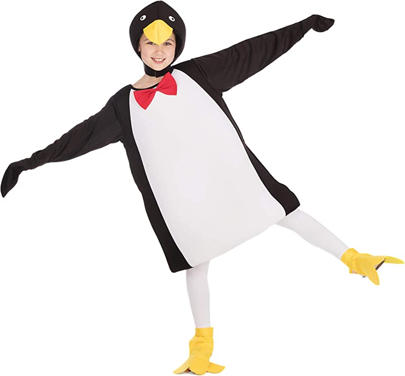 Penguin Costume Kids Comical Jumpsuit_3
