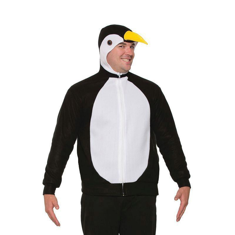 Penguin Hoodie Unisex Adult Costumes Chest Size 42" 1
