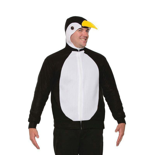 Penguin Hoodie Unisex Adult Costumes Chest Size 42" 1