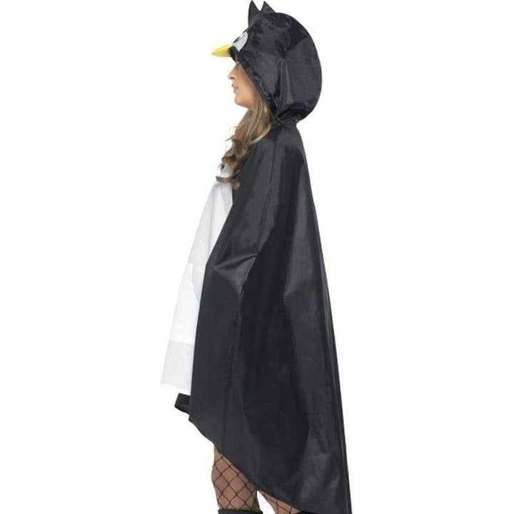 Size Chart Penguin Party Poncho Black And White Drawstring Bag