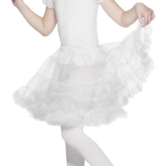 Petticoat Child Kids White Layered 1