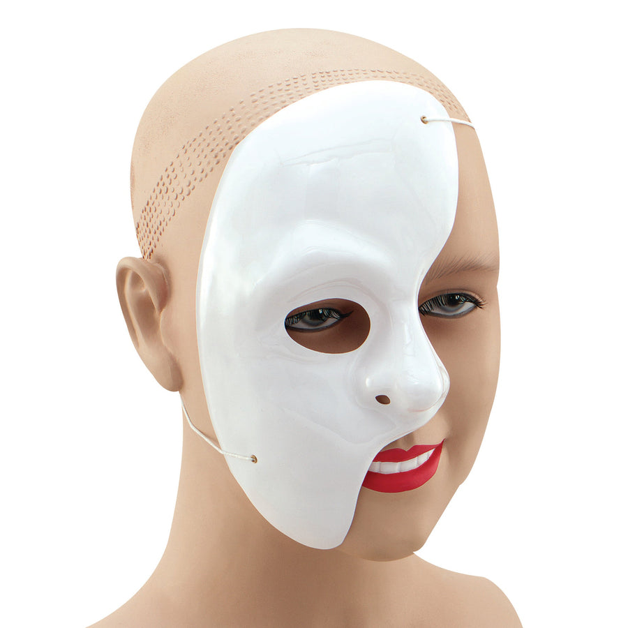 Phantom of The Opera Mask Half Face Plastic_1