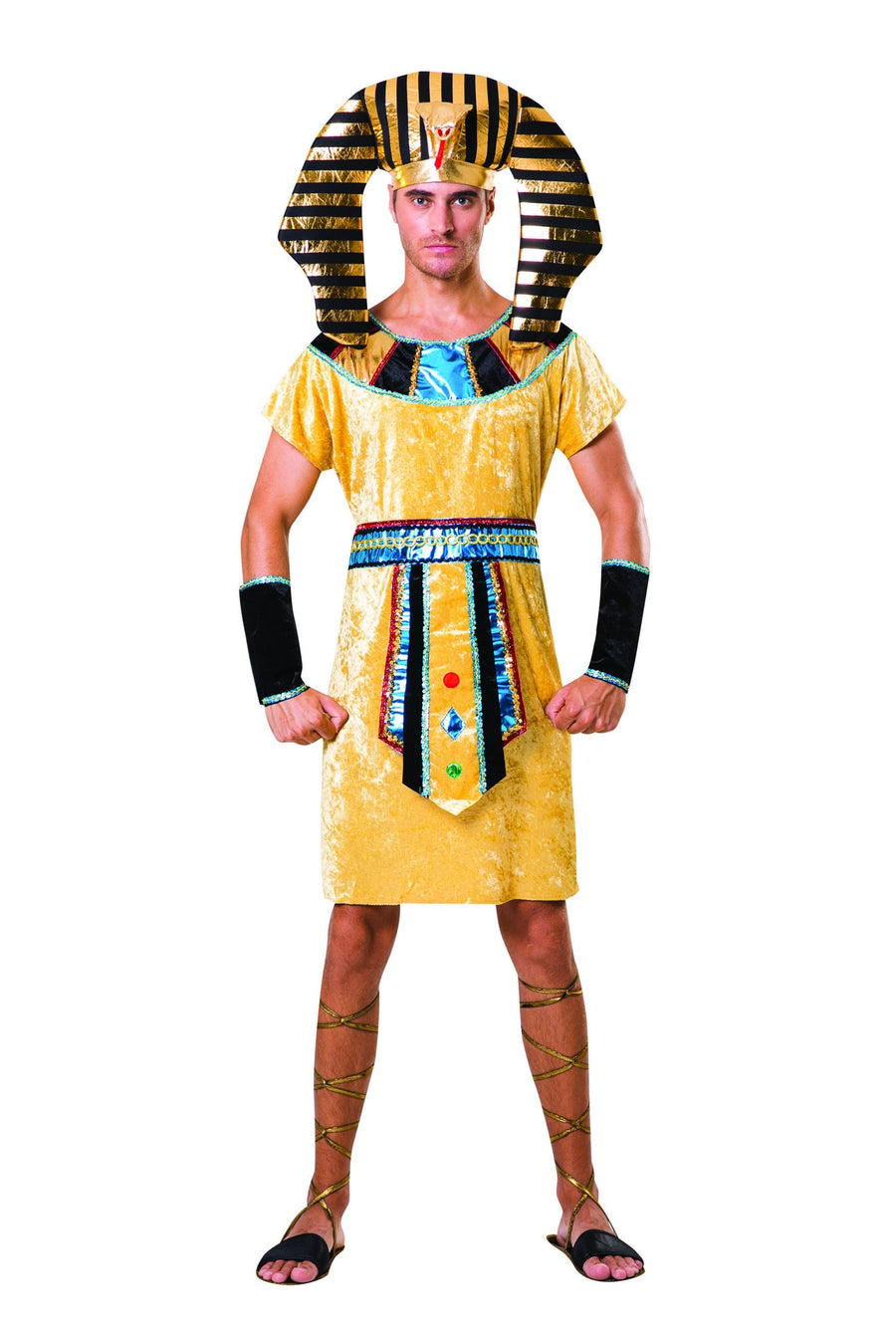 Pharaoh Costume Adult Egyptian God_1