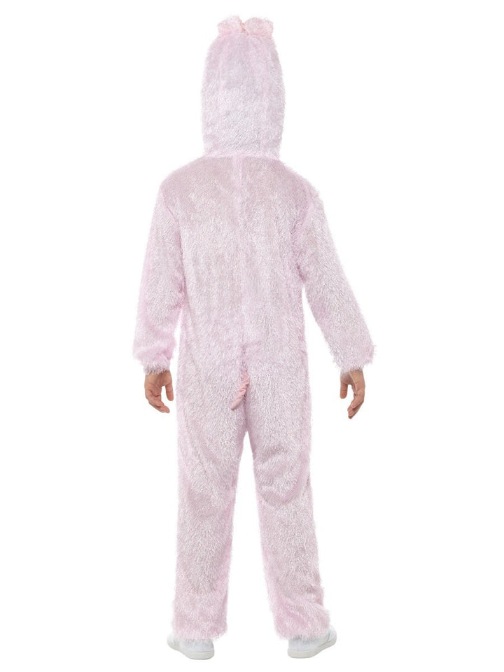 Pig Costume Kids Pink Jumpsuit with Hood_3