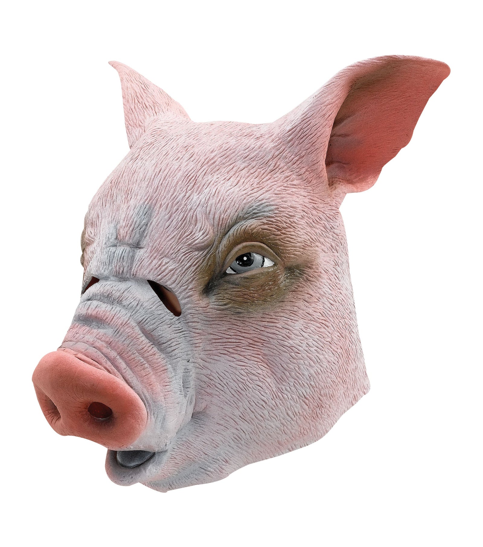 Pig Mask Rubber Overhead Adult 1