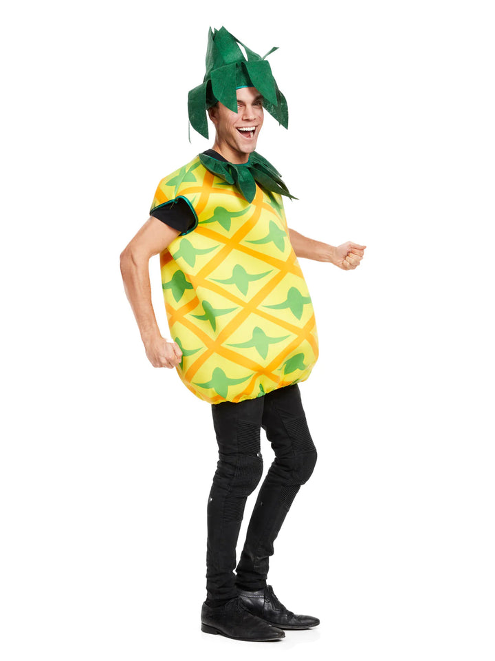 Pineapple Costume Adult Tabard and Hat_2