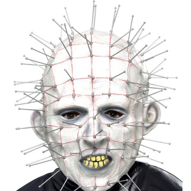 Pinhead Mask Adult White 1
