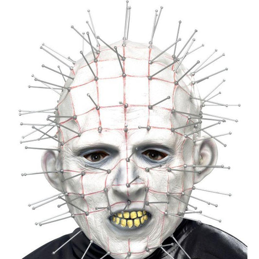 Pinhead Mask Adult White 1