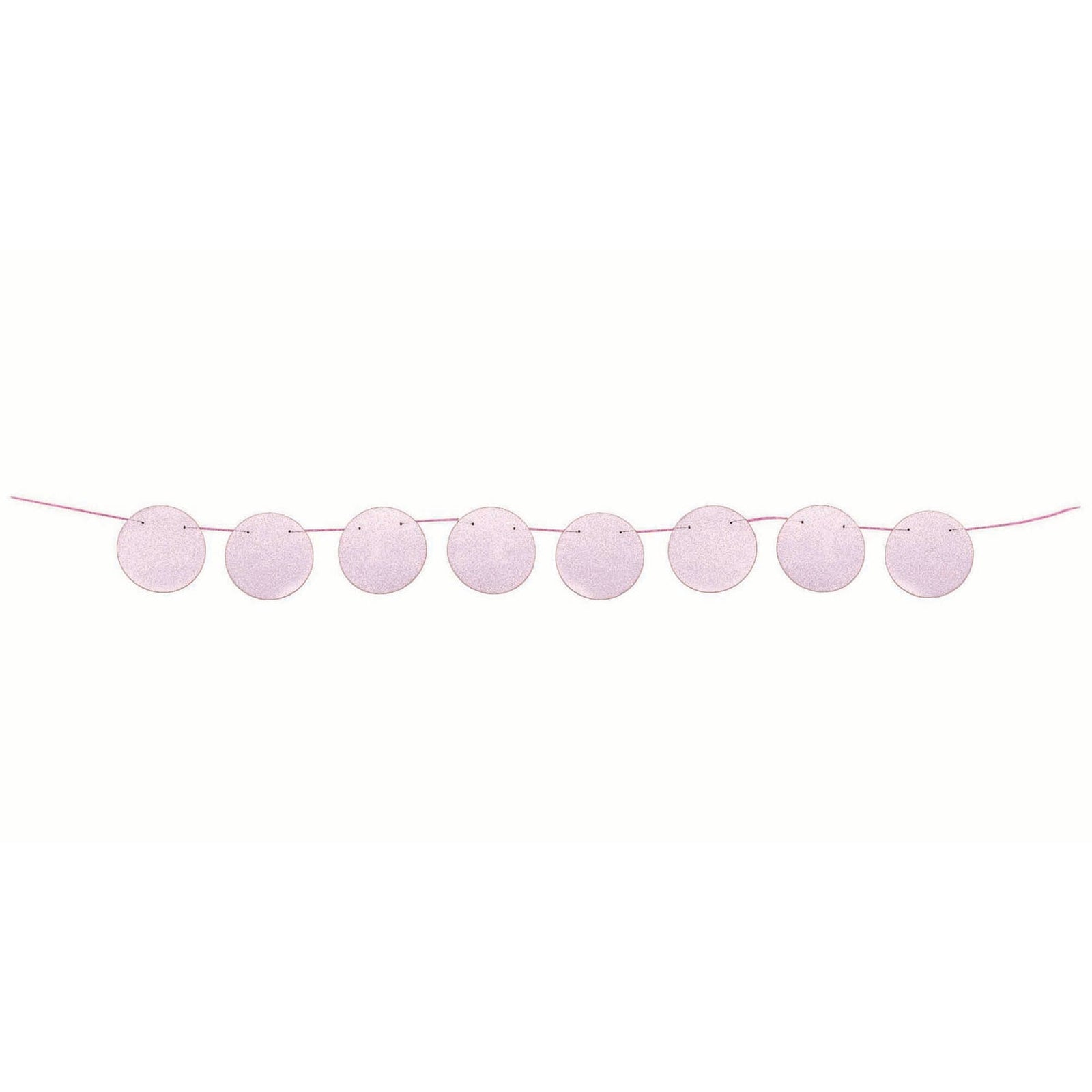 Pink Banner Circle Party Event Home Decoration 2.4m 8 Flags 1
