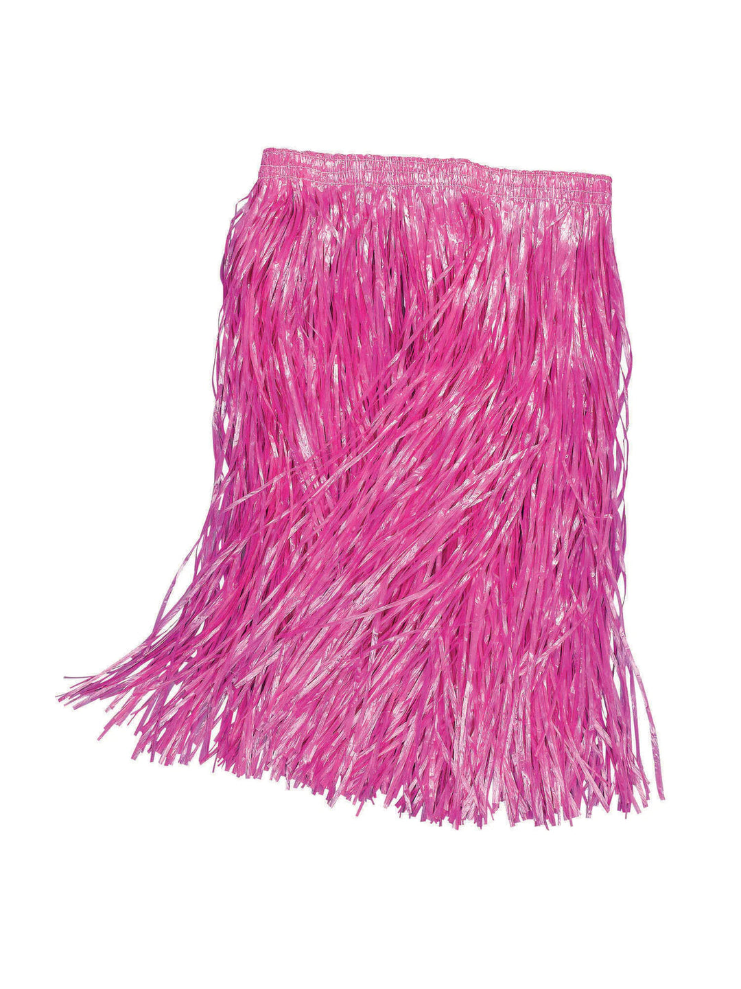 Pink Grass Skirt 55cm Hawaiian Costume Accessory_1