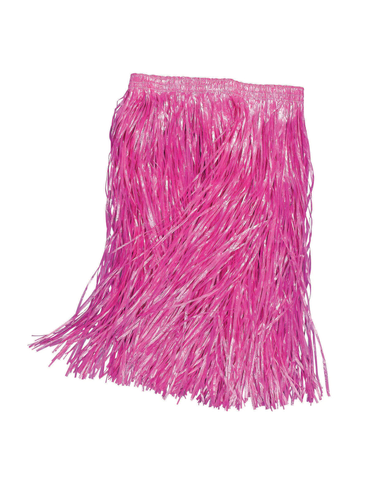 Pink Grass Skirt 55cm Hawaiian Costume Accessory 1