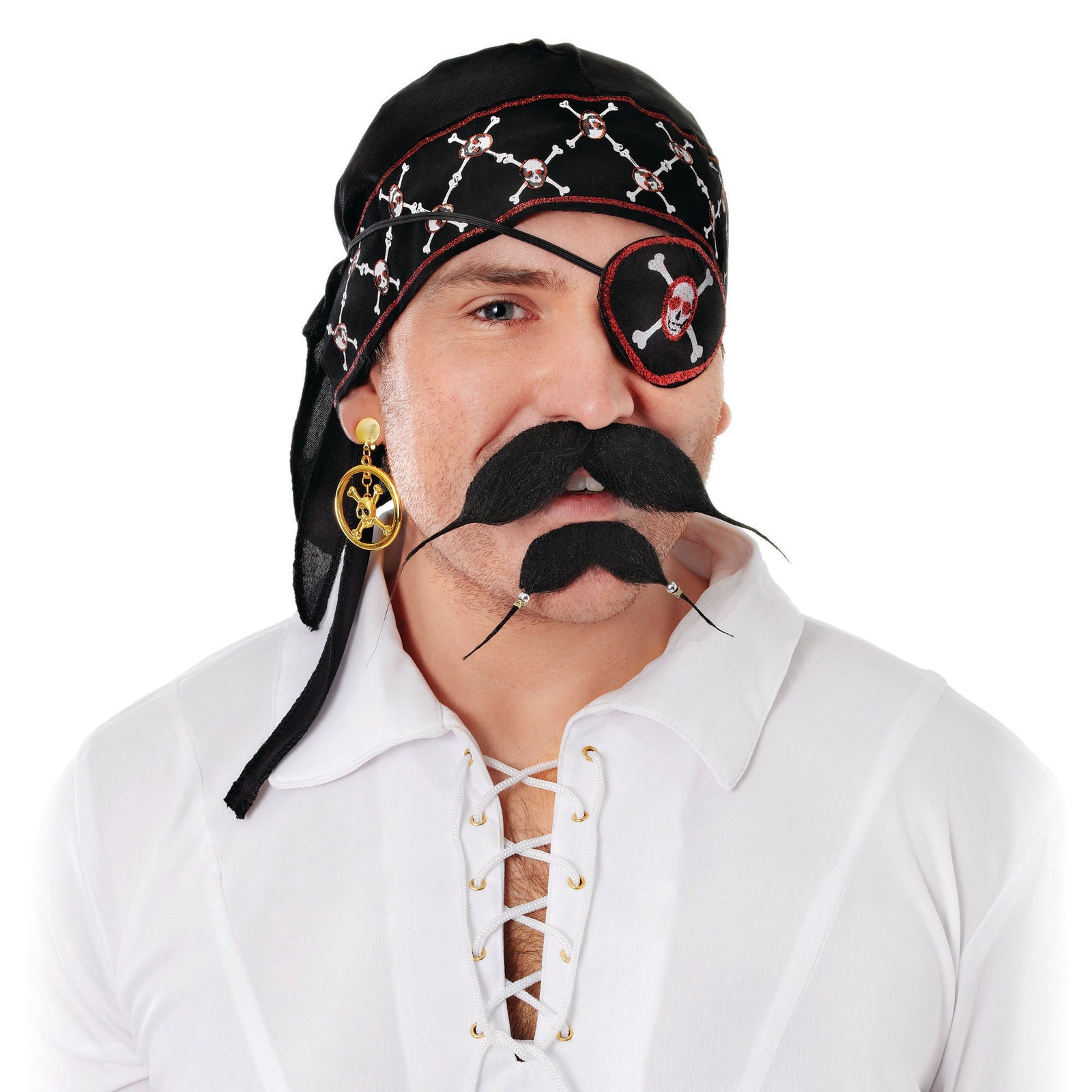 Pirate Bandana Deluxe Costume Accessories Unisex 1