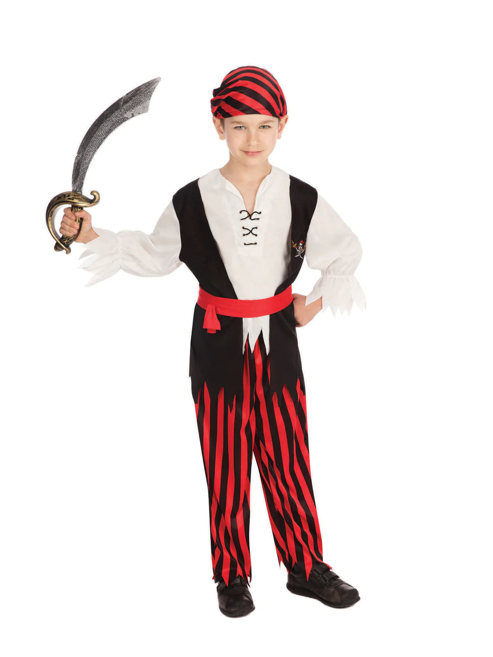 Pirate Boy Jim Child Adventure Costume_2
