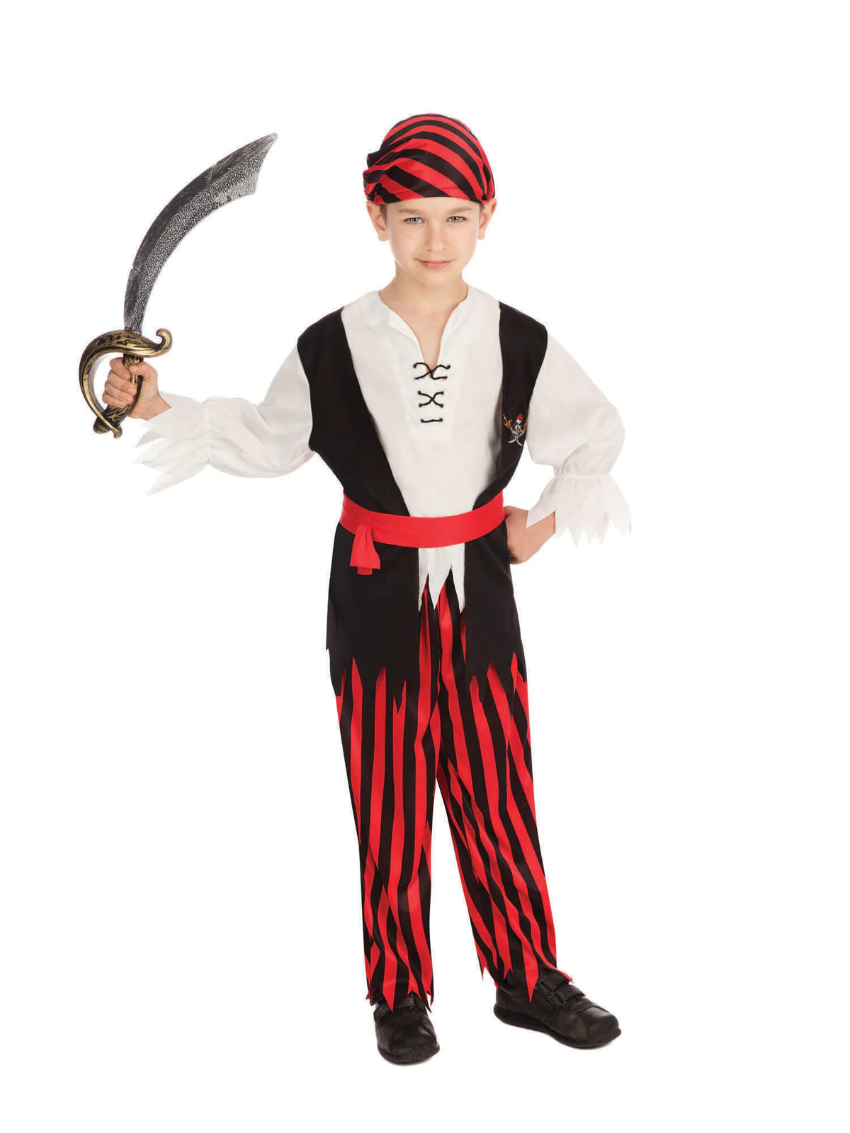 Pirate Boy Jim Child Adventure Costume 1