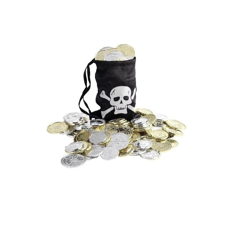 Size Chart Pirate Coin Bag Adult Black