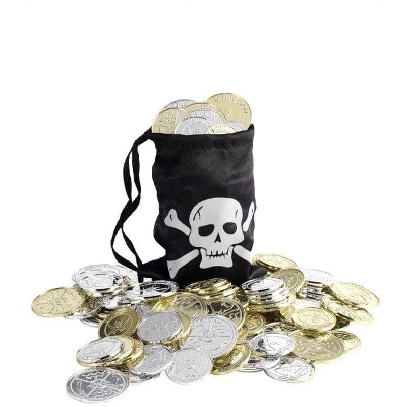 Pirate Coin Bag Adult Black 1