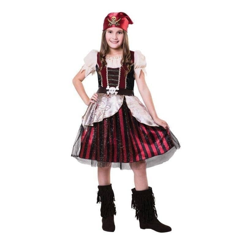 Pirate Girl Childrens Costume 1
