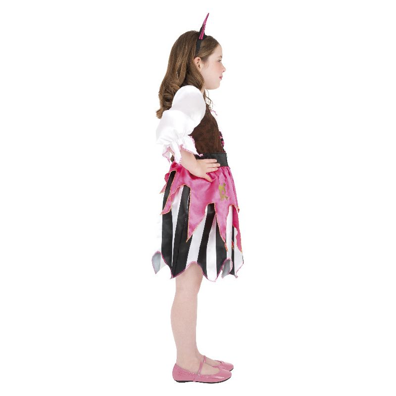 Pirate Girl Costume Pink Child_3