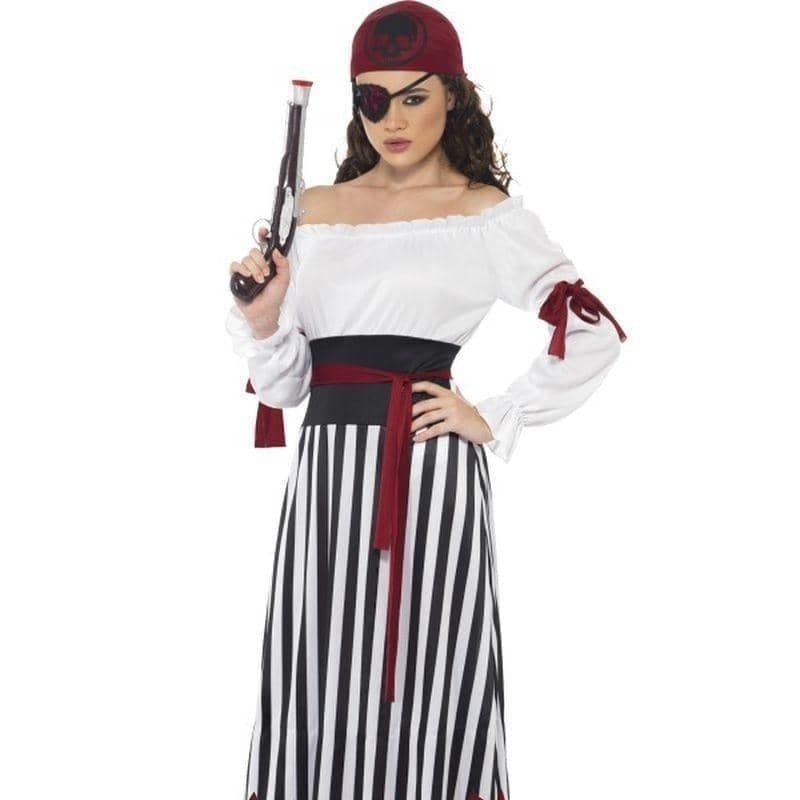 Pirate Lady Adult Costume Elizabeth Swann Dress_1