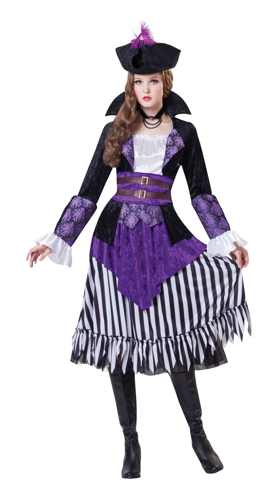 Pirate Queen Adult Costume Female Uk Size 10 14_1
