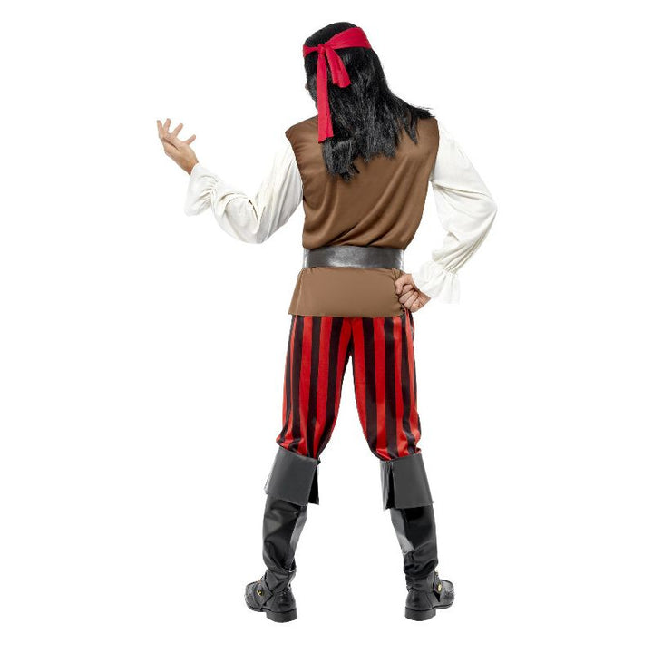 Pirate Ship Mate Costume Brown Adult_2