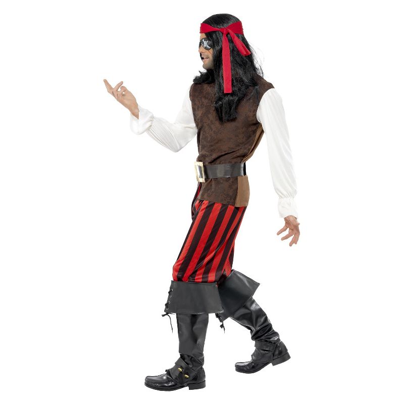 Pirate Ship Mate Costume Brown Adult_3