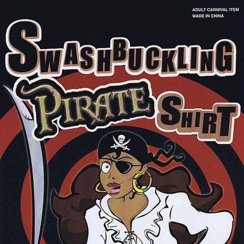 Pirate Shirt Ladies Adult Costume_2