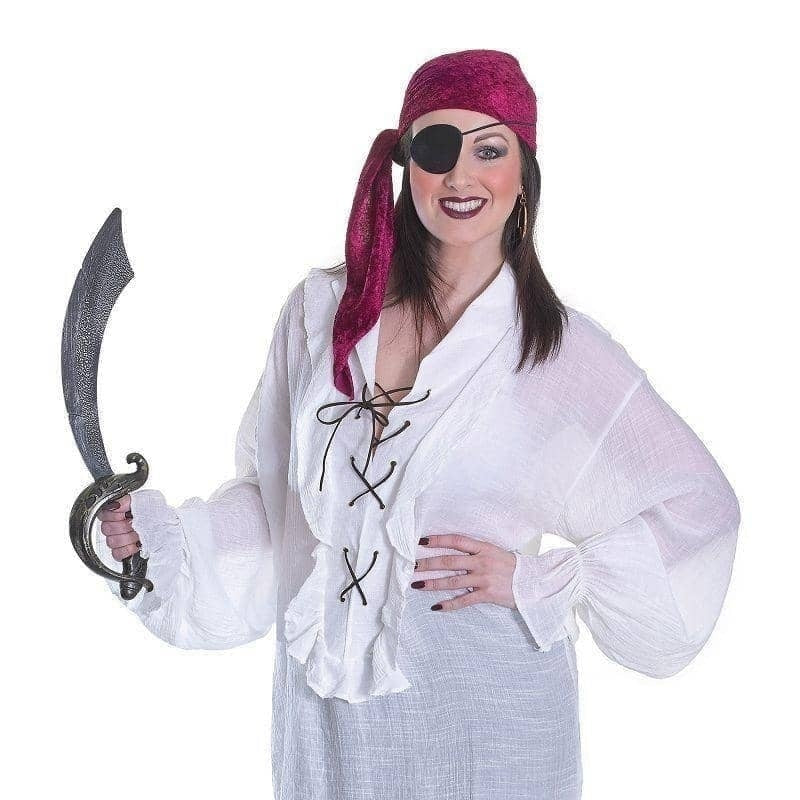 Pirate Shirt Ladies Adult Costume 1