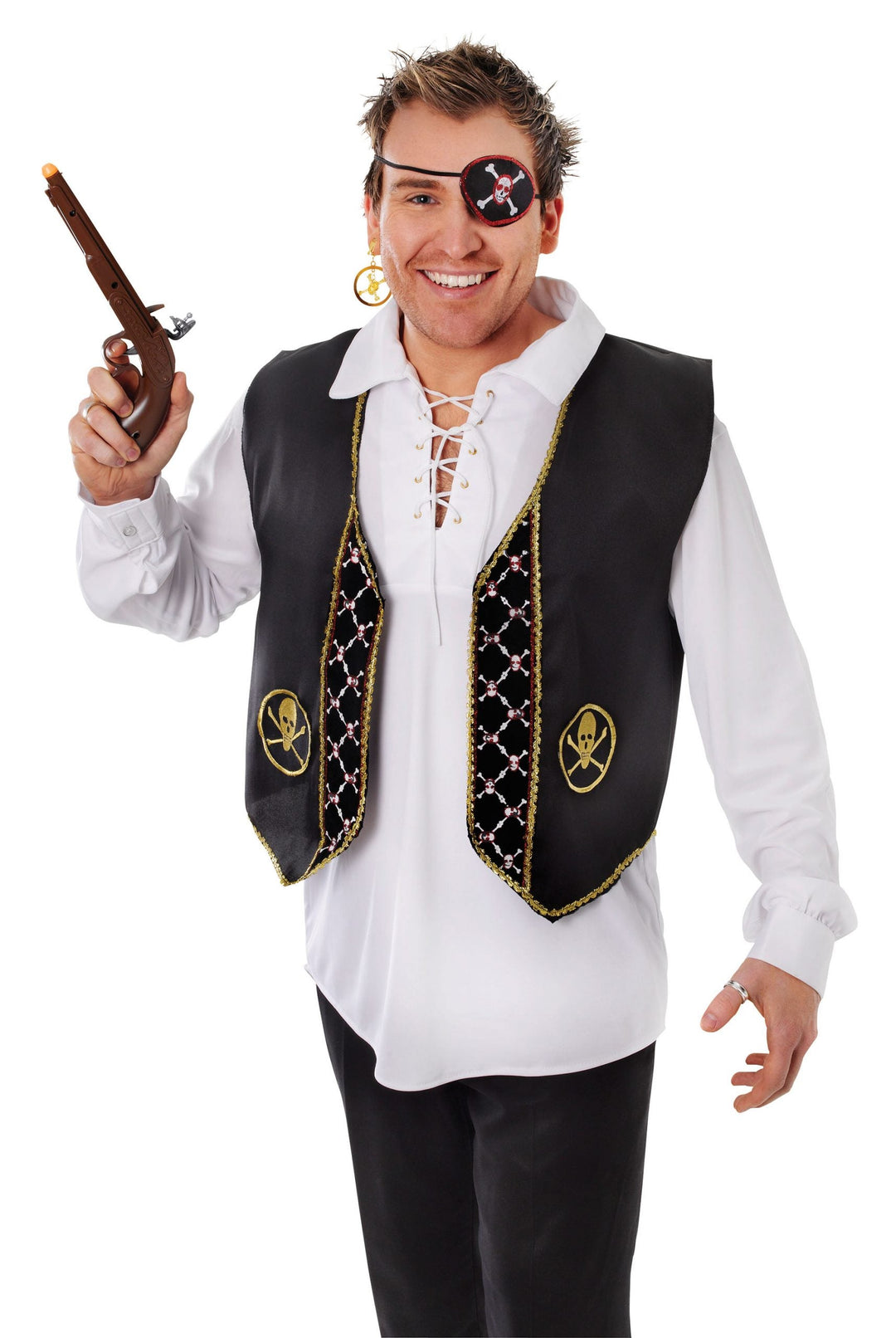Pirate Waistcoat Deluxe Costume Accessory_1