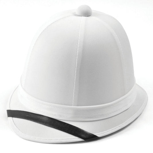 Pith Helmet White Boer War Safari Hat 1