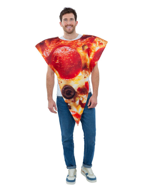 Pizza Slice Costume Poncho 1