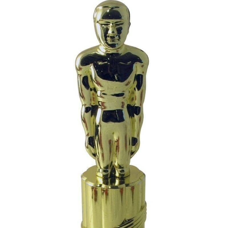 Plastic Statue Adult Gold Coloured 24 cm 1