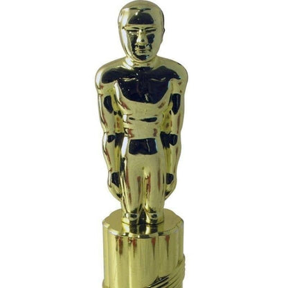 Plastic Statue Adult Gold Coloured 24 cm 1