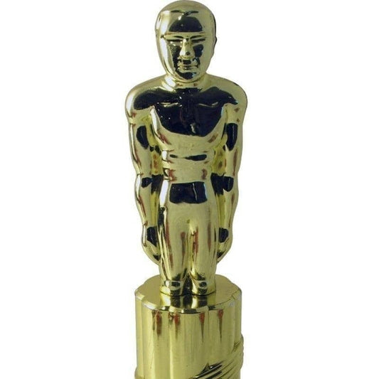 Plastic Statue Adult Gold Coloured 24 cm 1