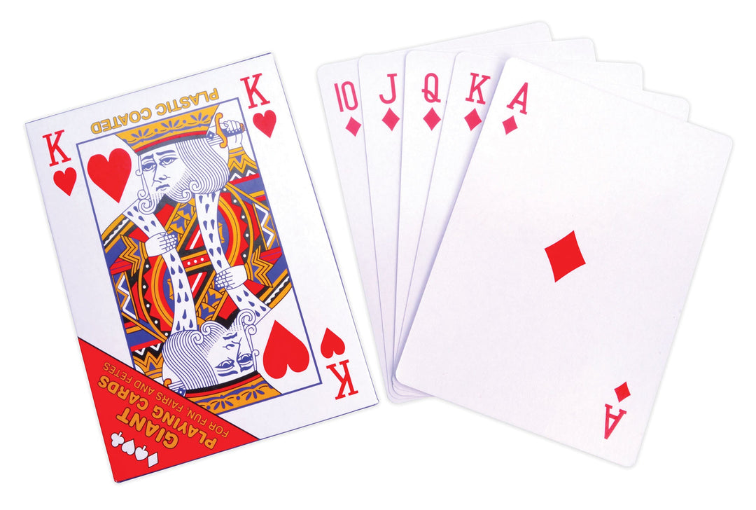 Playing Cards Jumbo 5" X7" General Jokes Unisex 5" X 7"_1