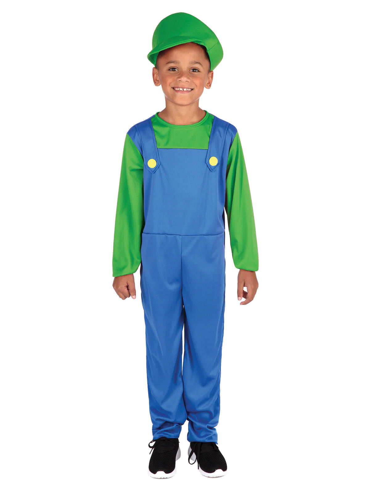Plumber Boy Childrens Luigi Costume Nintendo 1