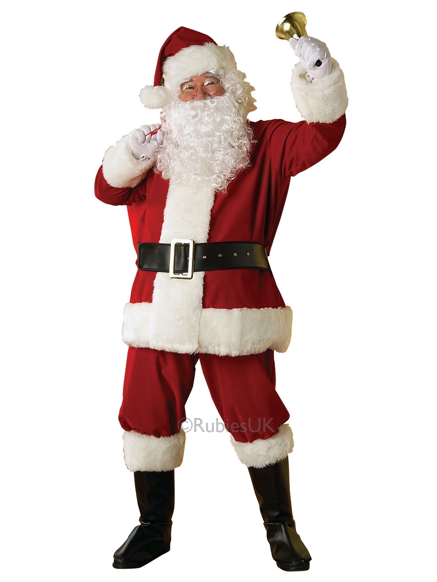 Plush Santa Suit Adult 1