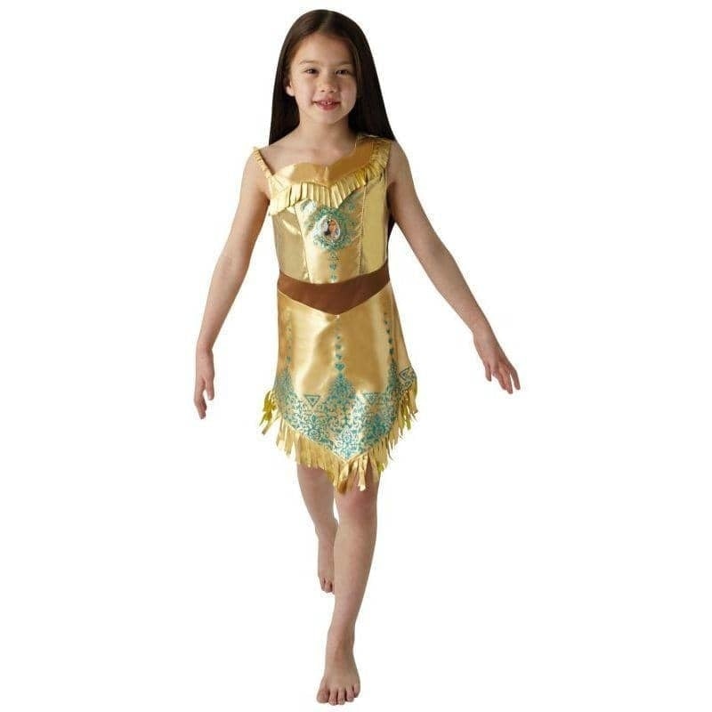 Pocahontas Costume Girls Gem Princess 1