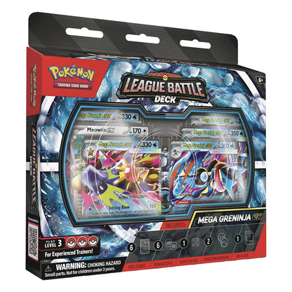 Pokemon TCG Mega Greninja ex League Battle Deck Front