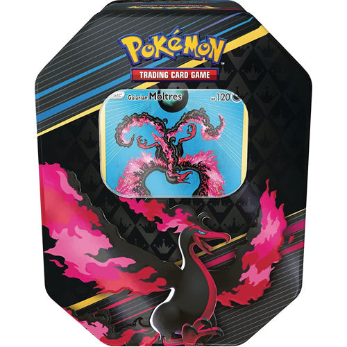 Pokémon TCG: Sword & Shield 12.5- Galarian Moltres Special Art Tin (Solids) #3