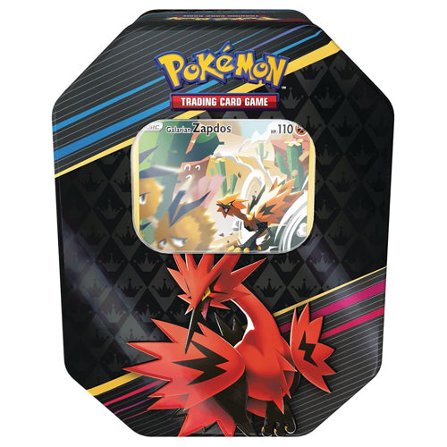 Pokémon TCG: Sword & Shield 12.5- Galarian Zapdos Special Art Tin (Solids) #2