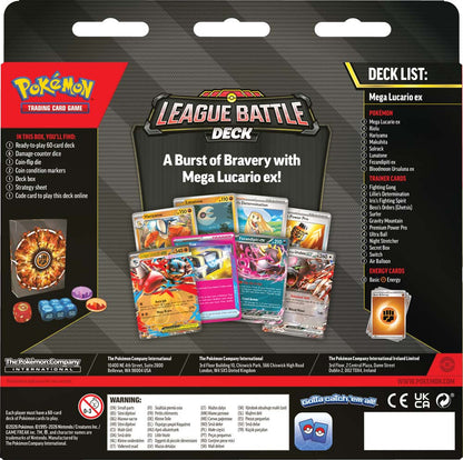 Pokémon TCG Mega Lucario ex League Battle Deck product image 3