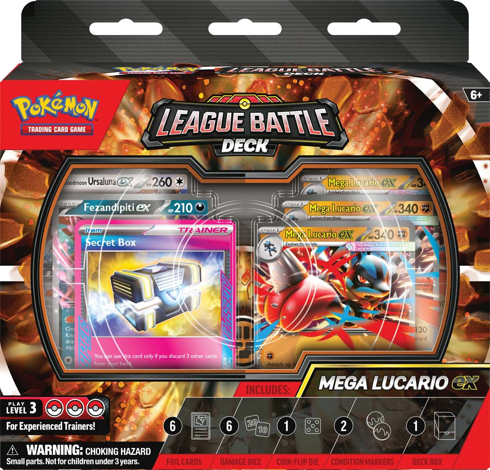 Pokémon TCG Mega Lucario ex League Battle Deck product image 2