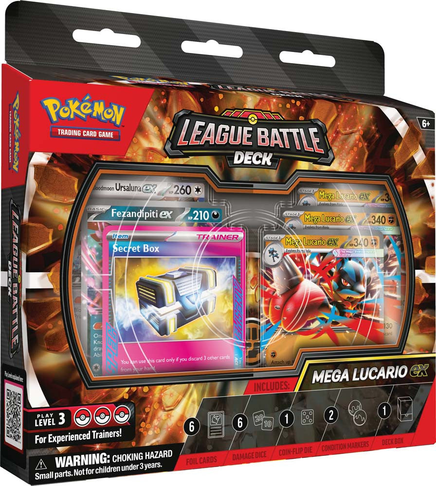 Pokémon TCG Mega Lucario ex League Battle Deck product image