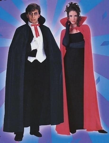 Polyester Dracula Cape Male Costume AC101_1
