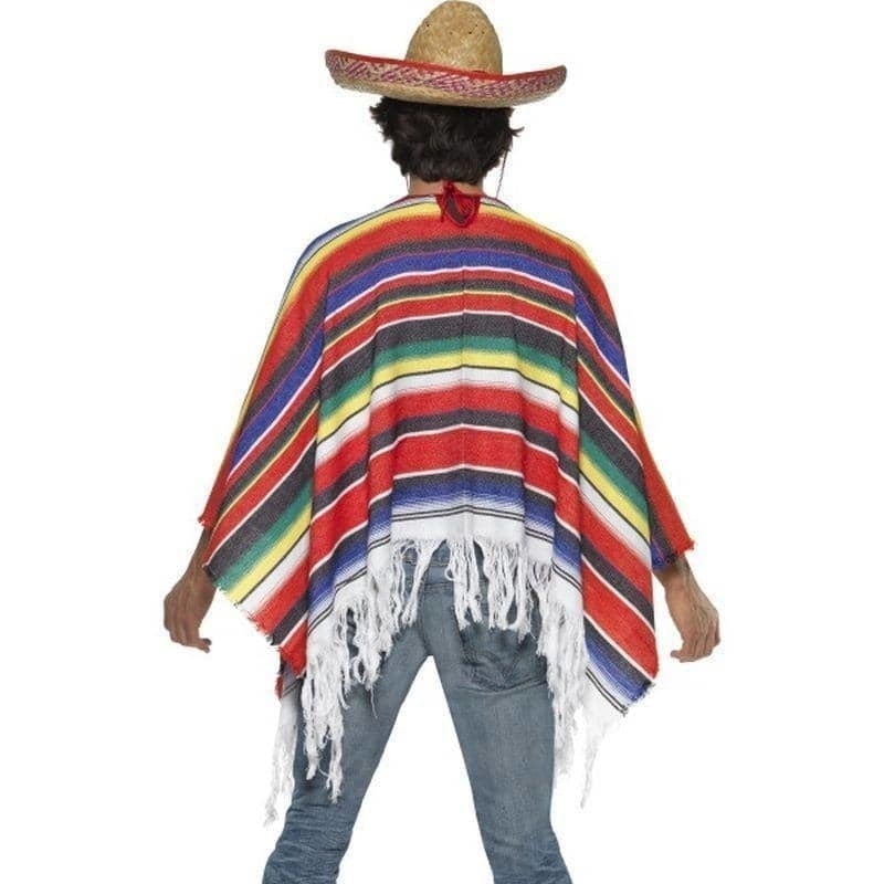 Poncho Adult Multi Coloured One Size_2