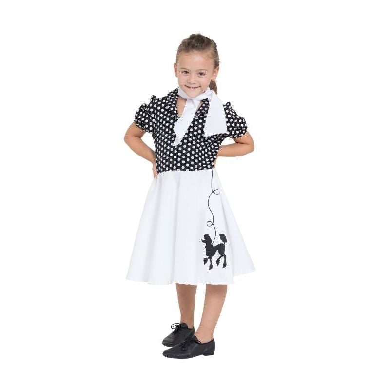Poodle Dress Black/White 1